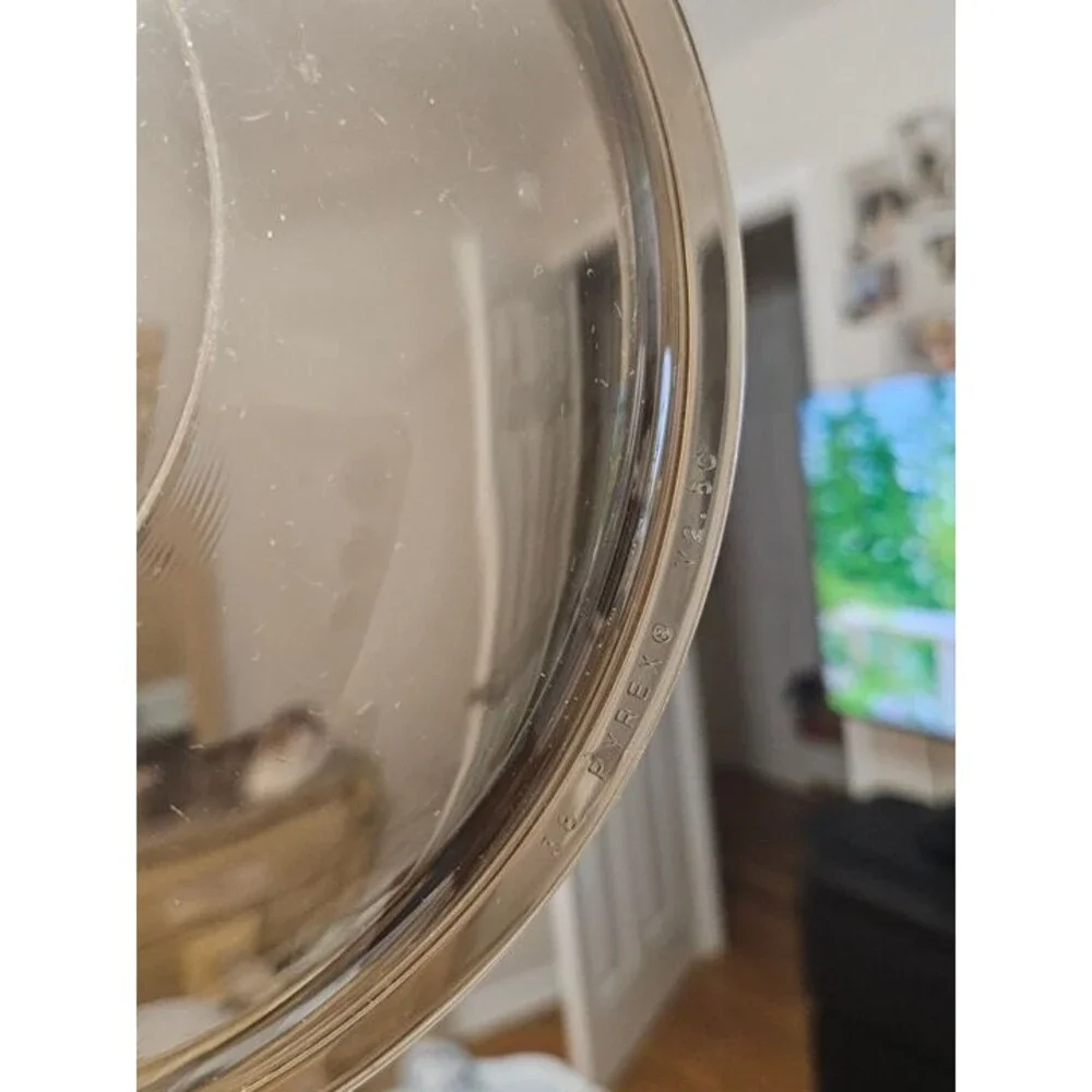 Vintage Pyrex Replacement Lid Pyrex Vision V2.5C Brown 8.5